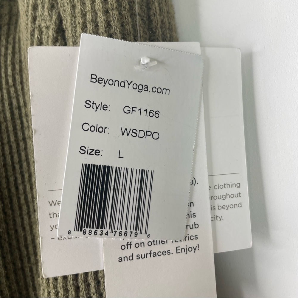 New Beyond Yoga Weekend Sweatpant Size Large GF1166 - Picture 5 of 6